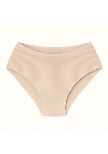 5 Li Slip Yüksek Bel Külot Kadın çok Renkli