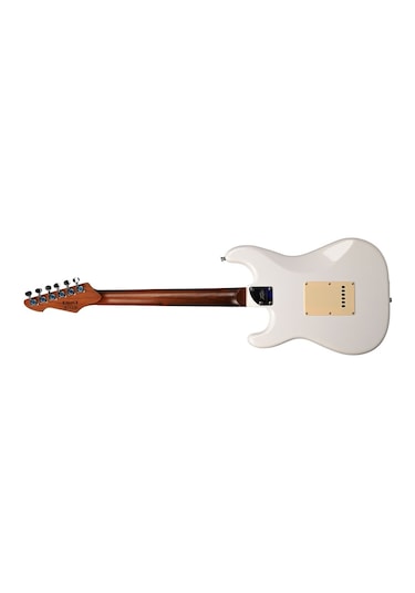 Peavey Raptor Lightning Bolt St Hss Stratocaster Elektro Gitar Olympic White