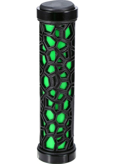 Bisiklet Gidon Tutacakları Kaymaz Kauçuk Gidon Ucu Tutacakları Yeşil