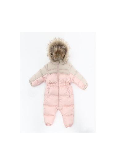 Benittokids Kız Bebek Astronot Tulum Pembe