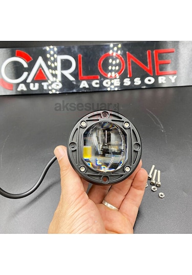 Offroad Sis Çalışma Lambası Beyaz/amber 20w 12-24v A+ İthal Ürün