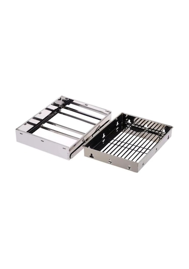 Portatif Katlanabilir Mangal - Madfox Roadtrip Bbq - Silver - 547306 Diğer