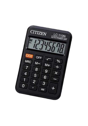 Citizen LC-110NR 8 Hane Cep Hesap Makinesi