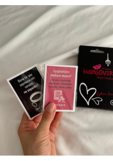 Hangover Mini İtiraflar İçki Oyunu