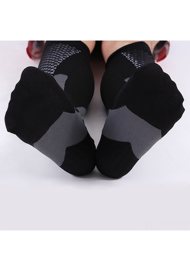 Mufunye Erkek Kadın Bisiklet Futbol Outdoor Sıkıştırıcı Çorap, Pembe Xxl 46+ Ayak İçin , Yumuşak Dayanıklı, Spor Aktiviteye Ideal Diğer