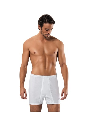 Erkek Penye Sporcu Don 1350 Beyaz