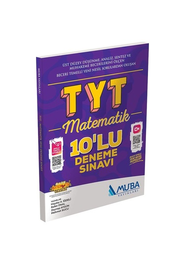TYT Matematik 10'lu Deneme -  Muba Yayınları