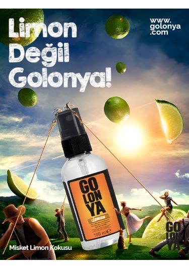 Golonya Misket Limon Kokulu Kolonya 100 ML
