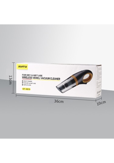 Cbtx Suıtu St-6610c Araba Ev Elektrikli Süpürge Kablosuz Şarj Edilebilir Islak / Kuru Çift Kullanımlı El Araç Süpürgesi