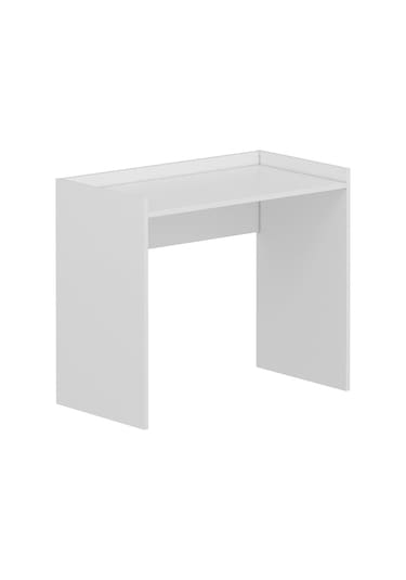 Basic Çalışma Masası - Beyaz Beyaz