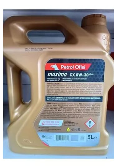 Petrol Ofisi Maxima Cx 0W-30 Motor Yağı 5 L