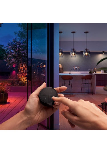 Philips Hue Tap Dial Switch Döner Anahtar, Siyah, Hue Uygulaması