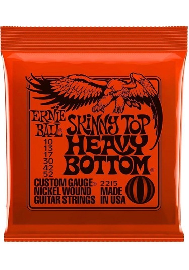 Ernie Ball P02215 Skinny Top Heavy Bottom Nickel 10-52 Elektro G