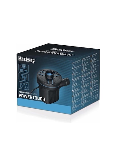 Bestway Powertouch Ac Electric Air Pompa 220-240v/110w Siyah