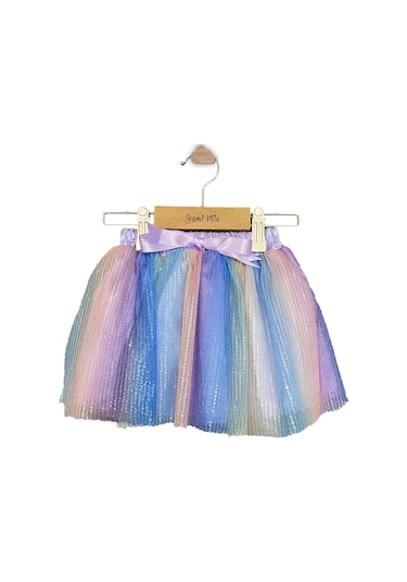 Gökkuşağı Pullu Etek 001