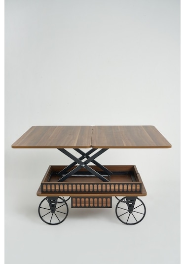 Luna Çekmeceli Akıllı Sehpa Çalışma Masası Araba Model