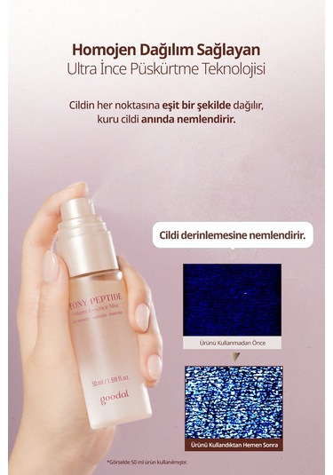 Goodal Peony Peptide Volume Mist Essence 120 ML