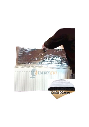 Petek Kalorifer Arkası Yapışkanlı Isı Yalıtım Levhası 120 x 100 CM 9 MM
