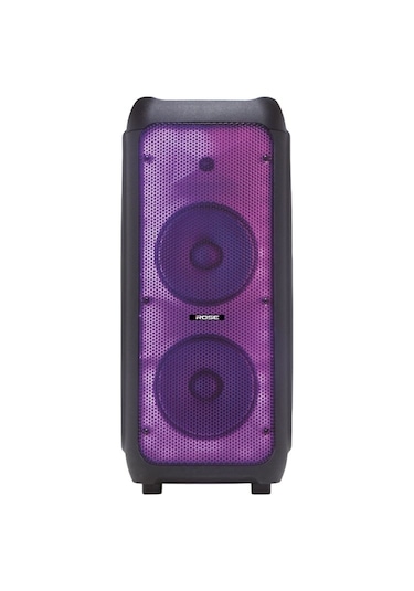 Rose Hp-2200 Partybox Kablosuz Çift El Mikrofonlu Sarjlı Bluetooth 8 Hoparlör