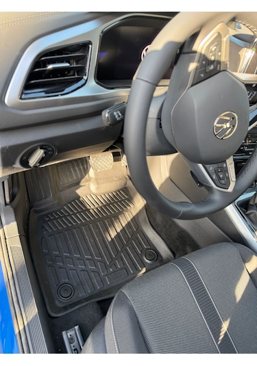 Yeni Volkswagen T-roc 3d Havuzlu Paspas