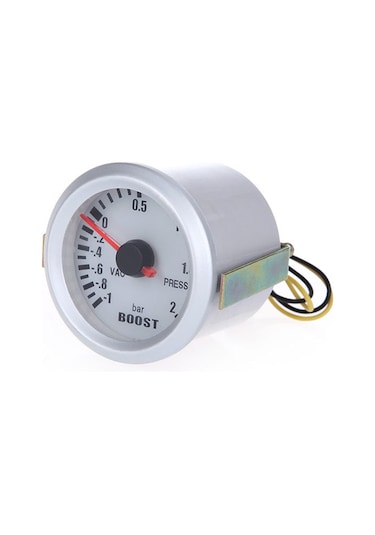 Yifomall "otomobil Turbo Basınç Ölçer: Mavi Led, -1 2bar Hassas Ölçüm, 172cm Hortum"