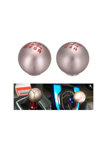 Vkemall Honda Civic Fd2 Type-r İçin 6 Vitesli Manuel Vites Çubuğu, Ergonomik Tasarım, Konforlu Sürüş, Dayanıklı Metal, Kolay Kurulum Pembe