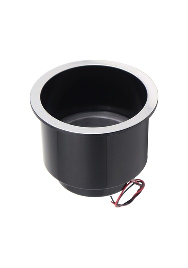 Neevoyu 12v Led Mavi Işıklı Plastik Bardak Tutucu - Araç, Bot, Yacht, Kamyonet İçin Dekoratif Ve Dayanıklı