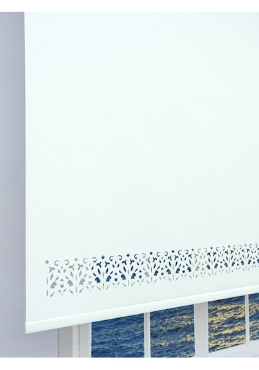 Lazer Stor Perde - İthal Mat Kalın Stor Beyaz