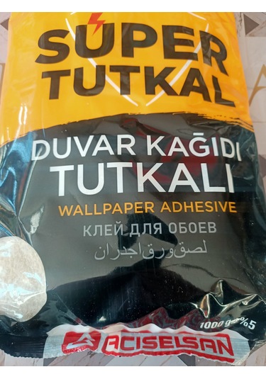 1 Kg Acıselsan Duvar Kağıdı Tutkalı
