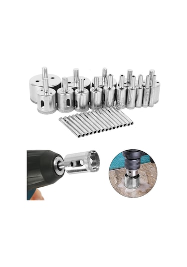 Mermer Granit Fayans Cam Yuvarlak Delme Pancı N11.1004