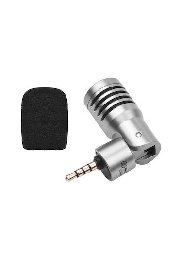 Springsun Mikrofon Boya By-p4 Çok Yönlü Kondansatör Mikrofon Rüzgarlıklı Mini Mikrofon 3,5 Mm Trrs Fiş