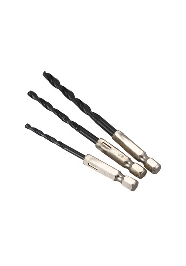 15 Adet Yüksek Hızlı Çelik Matkap Ucu Seti 3 4 5 Mm Altıgen Şaft