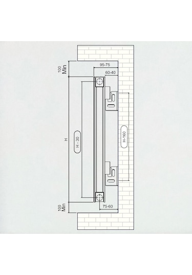 Smyrna Alüminyum Dizayn Radyatör Panel Petek - 600 X 485 7 Dilim