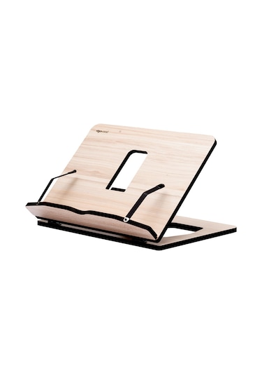 Vigo Wood Ahşap Kitap Okuma Ve Tablet Standı Erik