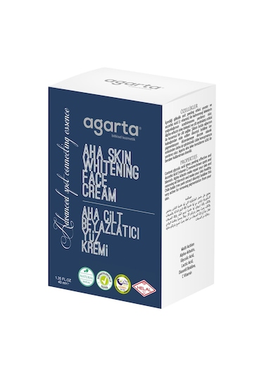 Agarta Doğal Aha Cilt Beyazlatıcı Yüz Bakım Kremi 40 ML