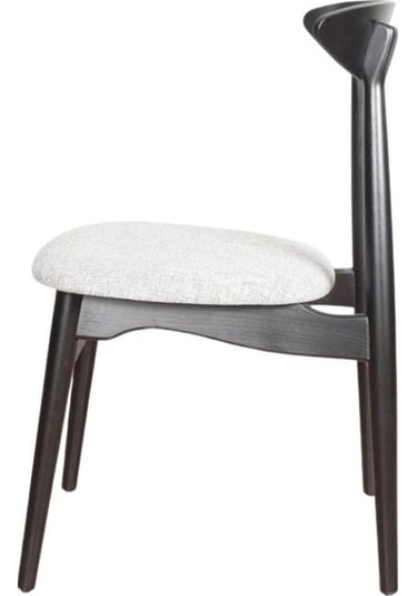 Dora Ahşap Sandalye Siyah