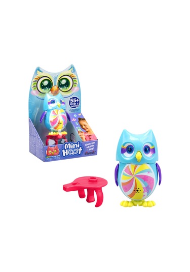 Mini Hoot Sevimli Baykuş - Mavi