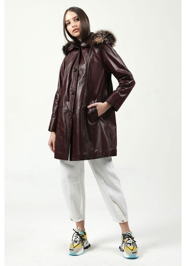 Dericlub Donna Gerçek Deri Kadın Kaban (474084433)