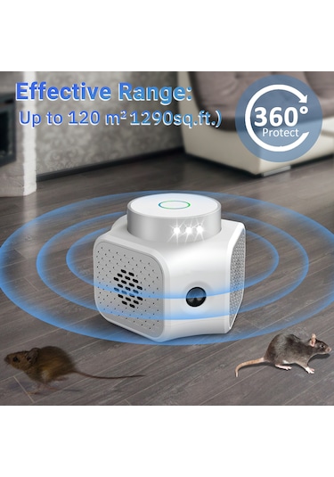 Peller Pro Smart Elite Pest Repeller Ultrasonik-elektronik Fare Haşere Akrep Yarasa Kovucu