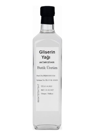 Aktar Diyarı Gliserin Yağı 500 ML