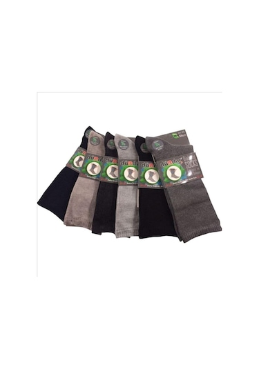 Dündar Erkek Bambu Diyabet Çorap - 12 Adet 001