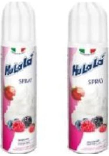Hulala Spray Krem Şanti 2 x 250 ML