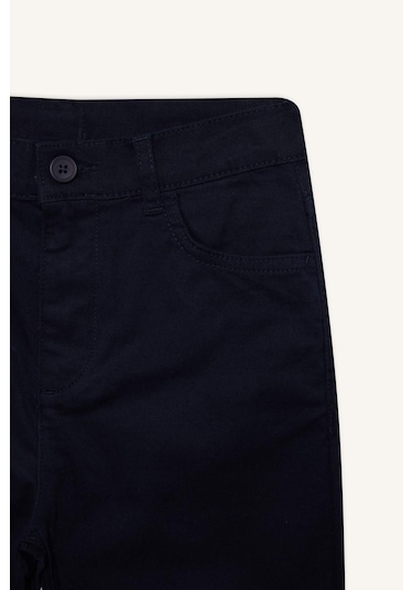 Defacto Erkek Çocuk Düz Paça Gabardin Pantolon X4224a626spnv146 Lacivert-nv146