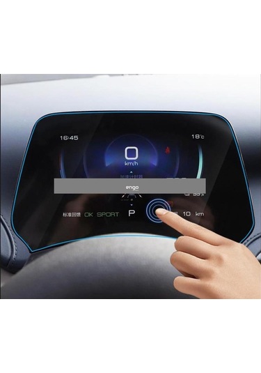 Byd Dolphin Ekran Koruyucu Dijital Gösterge 5 İnç Nano ' Sadece Ekran Koruyucu