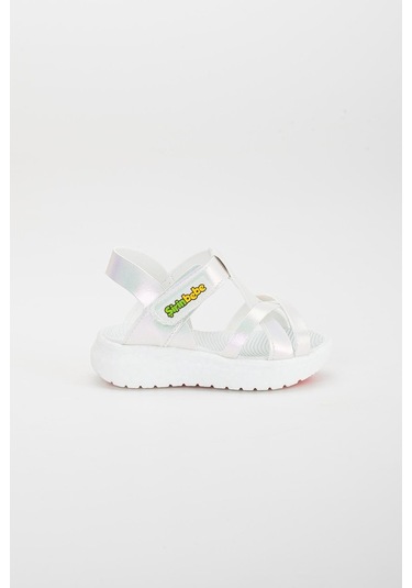 Şirinbebe Şiringenç Yüz Direkli Çapraz Bantlı Ortopedik Sedef Kız Bebek Kız Çocuk Sandalet-3092-sedef Sedef