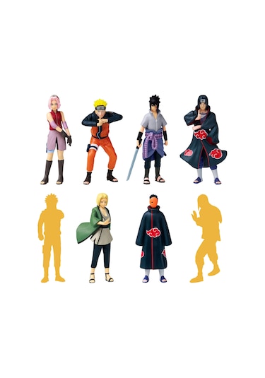 Naruto 8'li Koleksiyon Figür Seti Model 2