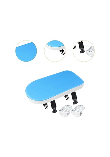 Suntek Bisiklet Arka Koltuk Minderi Hafif 30x15x3.5cm Basit Mavi