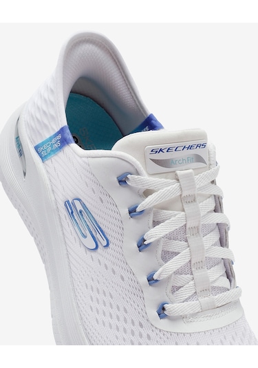 Skechers Arch Fit 2.0 - Easy Chic Kadın Beyaz Spor Ayakkabı 150066tk Wbl Beyaz