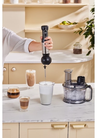 Karaca Prosteel 7 İn 1 1000 W Süt Köpürtücülü Mutfak Robotu