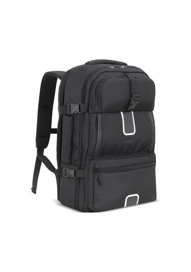 Mack Mce-1205 17.3" Explor 34l Eco Seyahat Sırt Çantası Bej - Siyah